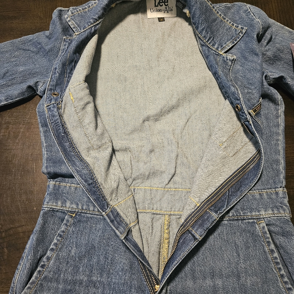 Lee Union Alls Jumpsuit Coveralls Retro Modern Vintage XS - Picture 13 of 16